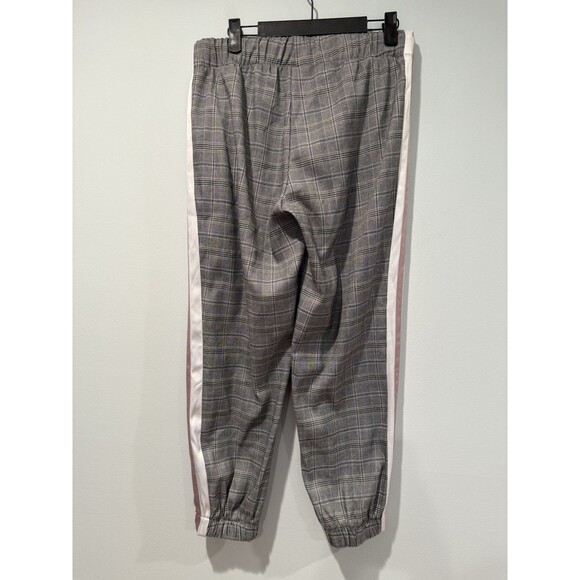 Riller & Fount Joggers Womens 2 Plaid Lounge Stretch Drawstring Travel Casual - Picture 2 of 7